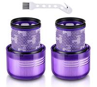 2 Piezas Reemplazo Filtros para Dyson V11 V15 SV14 SV17 SV22 Aspiradora | Lavables Repuestos Filtro para Dyson V11 Animal/Absolute/Torque Drive/Fluffy/Complete Pro V15 Detect, Reemplace # 970013-02