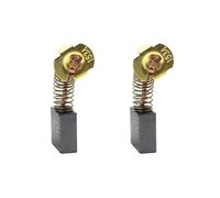 2 piezas Reliable CB154 Carbon Brush Replacement for Makita CB155, CB155, CB157, CB161, CB163, 194986-9, 181047-4, 643152-0, 643153-8, 957805410 and 64343430 154/66 (2 piezas/paquete)