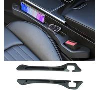 2 Piezas Relleno Huecos Asiento Coche para Mazda CX-3 CX-5 CX-7 CX-9 MX-5 CX-30 Axela, Rellenar Huecos Asientos Consolas Coche Evita Caigan Objetos,A/Black