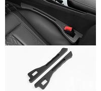 2 Piezas Relleno Huecos Asiento Coche para Mercedes Benz SLK 200 200K 250 280 350, Rellenadores de Espacio para Asientos de Coche, Tapón para Hueco de Asiento Coche Universal,B Black
