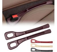 2 Piezas Relleno para Huecos de Asiento de Coche para Aston Martin DBX 2020-2023, Organizador para Espacios de Asiento Interior Accesorios,Brown