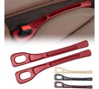 2 Piezas Relleno para Huecos de Asiento de Coche para Land Rover Defender 110/130 L663 2020 2021 2022 2023 2024, Organizador para Espacios de Asiento Interior Accesorios,Red