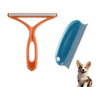 2 Piezas Removedor de Pelo de Mascotas, Reutilizable Pelusas Quitapelusas para Gatos y Perros, Portátil Mascotas Cepillo Manual Quitapelos, para Muebles, Coche, Sofá, Ropa, Manta