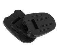 2 Piezas Reposapiés de Triciclo, Pedal de Plástico Negro | Adaptador de Pedales, Apoyo Ergonómico, Superficie Antideslizante, Uso Exterior y Lluvia, para Triciclos