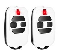 2 piezas repuesto para mando a distancia DEA, mando a distancia puerta 433,92 MHz 4 canales, compatible con DEA GTI2/4, GT2/4, Mio TR2/4, Mio TR2N/4N, compatible con DEA 433,92 MHz Rolling Code Remote