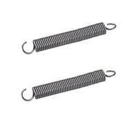 2 Piezas Resortes De Extensión Con Gancho Muelle 160mm, Diámetro Del Cable 3,5mm, 25mm Diámetro Exterior