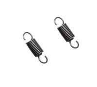 2 Piezas Resortes De Extensión Con Gancho Muelle Longitud 30mm, Diámetro Del Cable 1,2mm, Diámetro Exterior 8mm