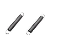 2 Piezas Resortes De Extensión Con Gancho Muelle Longitud 50mm, Diámetro Del Cable 1,2mm, Diámetro Exterior 12mm