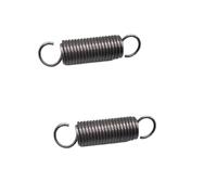 2 Piezas Resortes De Extensión Con Gancho Muelle Longitud 70mm, Diámetro Del Cable 2mm, Diámetro Exterior 16mm