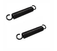 2 Piezas Resortes De Extensión Con Gancho Muelle, Longitud Libre 120mm, Diámetro Del Cable 3.5mm, Diámetro Exterior 20mm