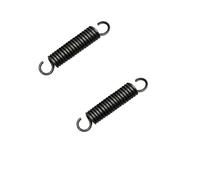 2 Piezas Resortes De Extensión Con Gancho Muelle, Longitud Libre 150mm, Diámetro Del Cable 2,5mm, Diámetro Exterior 22mm
