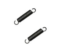 2 Piezas Resortes De Extensión Con Gancho Muelle, Longitud Libre 60mm, Diámetro Del Cable 2mm, Diámetro Exterior 12mm