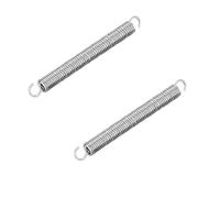 2 Piezas Resortes De Extensión Con Gancho Muelle, Longitud Libre 60mm, Diámetro Exterior 5mm, Diámetro Del Cable 0,6mm