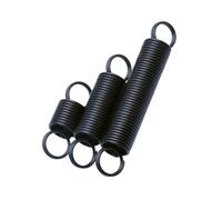 2 piezas resortes de tracción de acero 65Mn con doble bucle cerrado, diámetro de alambre 1,4mm, diámetro exterior 12mm, longitud 150mm, 1,4x12x150mm(2pcs)