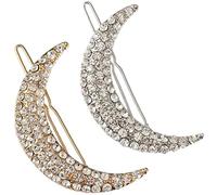 2 piezas retro simple flash peinado mujer niña tocado metal peinado joyería de lujo alfileres peinado (color aleatorio) Deft ha sido elaborado