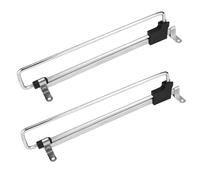 2 Piezas Riel Ajustable Para Ropa De 25 Cm, Riel Tubo Para Ropa Ajustable, Barra Para Armario, Colgador De Armario Extraíble, Utilizado En Armarios y Trasteros