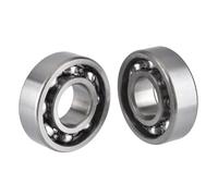 2 piezas Rodamiento de Bolas Ranurado 6202 apto para Stihl eje de cigüeñal de motosierra