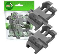 2 Piezas Rodamientos de Fijación para Cesta Superior Lavavajillas con Código Original 611474 00611474 para Bosch para Siemens para Neff 436754 para Küppersbusch - Garantía de 5 Años - ONIX TECH