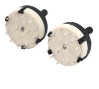 2 piezas RS26 2 posiciones de polo 6 bandas seleccionables Interruptor selector de canal giratorio Interruptor giratorio de una sola plataforma Selector de banda