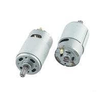 2 piezas RS550 Motor eléctrico 12 V 35000 RPM Metal Motorreductor para niños Coche eléctrico Ride-On juguete repuesto para