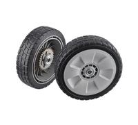 2 piezas Rueda Trasera de Cortacésped de 8 pulgadas con Engranaje para Honda 42710-VE2-M01ZE 42710-VE2-M02ZE HRR216K6