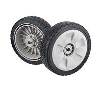 2 piezas Rueda trasera para cortacésped de 8 pulgadas para Honda 42710-VE2-M01ZE 42710-VE2-M02ZE HRR216K6 (sin engranaje impulsor)