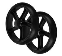 2 Piezas Ruedas para Carrito de Compras de 15,5cm | Juego de Repuesto para Carro Utilitario, Uso Multifuncional, Diseño Ligero y Compacto, para Subir Escaleras