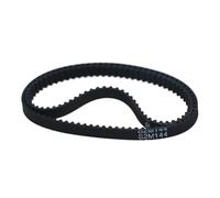 2 piezas S2M correa de distribución longitud de paso 136/138/140/144mm ancho 3/6/9/10mm 2M correa síncrona de goma(S2M-144 (72 teeth),2PCS_6MM)