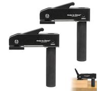 2 Piezas Sargentos de Apriete Ajustable, 20mm Sargentos para Madera, Abrazadera de Sujeción de Acción Rápida para Escritorio, Mesa de Trabajo Taller Abrazaderas de Sujeción, para Tallar Madera, Fresar