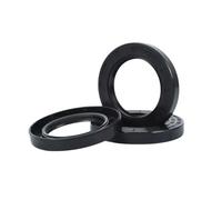 2 piezas Sello de aceite esqueleto TC de caucho de nitrilo, ID 17mm, OD 28mm, altura 6mm, adecuado para rodamientos de transmisión, bombas de agua, sistemas hidráulicos, 17x28x6mm