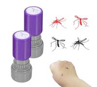 2 Piezas Sellos Divertidos y Originales para Bromas, Diseño Realista de Mosquito, Varios Estilos para Bromear con Amigos, Sello de Insecto(Style G)