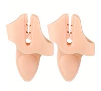 2 piezas Separador de Dedos con Clip para Chanclas de Agujero, Pantuflas, Sandalias, para Pie, Acolchado, Absorción de Impactos, Separador de Masaje