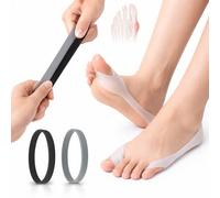2 Piezas Separador de Juanetes del Pie, Ajustable Separador De Dedos Pies, Confort y Transpirabilidad, Reutilización, Corrige Los Dedos y Evita la Fricción, Per Hallux Valgus
