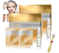 2 piezas Set De ColáGeno Instant Skin Essence,Kit De Esencia De PelíCula De ColáGeno Fundente PéPtido Espiral De Hueso De Ciervo,HidratacióN Y ReafirmacióN Duraderas Piel,Para Todo Tipo