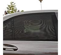 2 Piezas Sombrilla Universal para Ventana Lateral para Automóvil Malla Transpirable Parasol de Coche Laterales Viseras de Vehículos Protector Cubierta para Bebé y Familia contra el Brillo del Sol