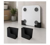2 Piezas Soporte Báscula Electrónica para Beurer GS 10 | Soporte Pared Báscula Juego 2 Soportes Adhesivos sin Taladrar Distancia Ajustable Organizador Ahorrador Espacio