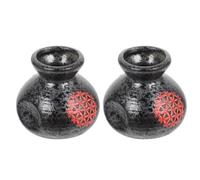 2 Piezas Soporte de Cerámica para Palillos de Dientes Mini Retro
