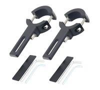 2 Piezas Soporte de Montaje de Barra de Luz 20 mm-38 mm, Soporte para Faros Delanteros de Motocicleta Universal, Abrazaderas de Tubo de Luz LED Trabajo para Motocicleta Camiones