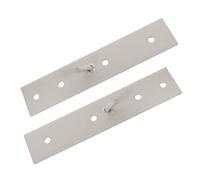 2 Piezas Soporte de Pared Hueca Gancho Antideslizante | Montaje Seguro para Calentadores Eléctricos, Diseño Moderno y Resistente, Adecuado para Apartamentos y Alquileres