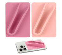 2 Piezas Soporte De Silicona para Lápiz Labial para Teléfono Celular, Soporte Creativo para Teléfono Celular, Soporte Autoadhesivo para Teléfono Celular, Accesorios para Teléfono Celular
