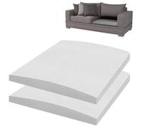 2 Piezas Soporte Para Asiento De Mueble De 50x50cm, Soportes De Espuma De Alta Densidad De Cojin De Sofá Para Asiento Hundido, Tabla De Soporte Para Debajo De Los Cojines De Sofá Y Silla, Blanco