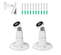 2 Piezas Soporte para Cámara de Seguridad para Ring Stick Up Cam/Ring Indoor Cam, 360 Grados Ajustable Soporte de Montaje de Seguridad para Interiores y Exteriores (Cámara No Incluida)