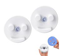 2 Piezas Soporte para Esponja, Soporte para Esponjas De Cocina, Organizador para Fregadero, Duradero Porta Esponja para Almacenamiento en Cocina y Baño (Las Wsponjas No Están Incluidas)