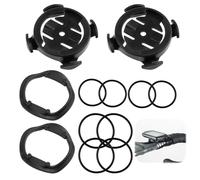 2 Piezas Soporte para Garmin Edge 200/500/510/520/800/810/1000, Soporte para Bici de Carretera MTB GPS, Base de Adaptador Bicicleta de Montaje de Extensión Manillar Integrado Duradero, Ordenador