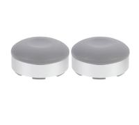 2 Piezas Soporte Refrigerante Elevación de Aluminio | Puerto para Cable de 4,5mm, Base Antideslizante de Silicona, Portátil y Estable para Escritorio