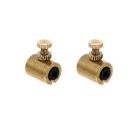 2 Piezas Sordina para Violín Wolf Tone de Cobre Dorado | Accesorio para Instrumento, Reduce Vibración Inconsistente, Apariencia Elegante, Fácil de Llevar, Pieza para Violín