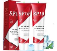 2 Piezas SP-10 Pasta de Dientes Probiótica, Sp10 Probiotic Toothpaste, Gestión de la Salud Bucal, Pasta de Dientes Ultra Blanqueadora Sin Flúor, Orgánica, Antiplaca, Limpieza Profunda