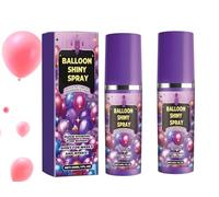 2 Piezas Spray De Globo De Alto Brillo | Globo Con Potencial Brillante, Spray De Brillo De Globo De Secado Rápido Dura Más | High Shine Latex Balloon Gloss Para Una Apariencia Brillante