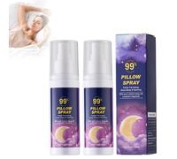 2 Piezas Spray De Lavanda Orgánica, Spray para Almohadas Lavanda para Almohada Aceite Orgánico para Mejor Sueño Spray para Dormir para Relajación Y Calma, Calmante Y Ayuda para Dormir
