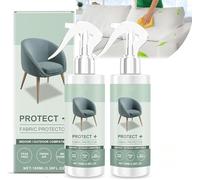 2 Piezas Spray Protector de Telas Multiusos Protect+, Home Essentials Fabric Water Shield & Guard, Protección para Tapicería Y Sofás, Secado Rápido, Larga Duración, Sin Residuos